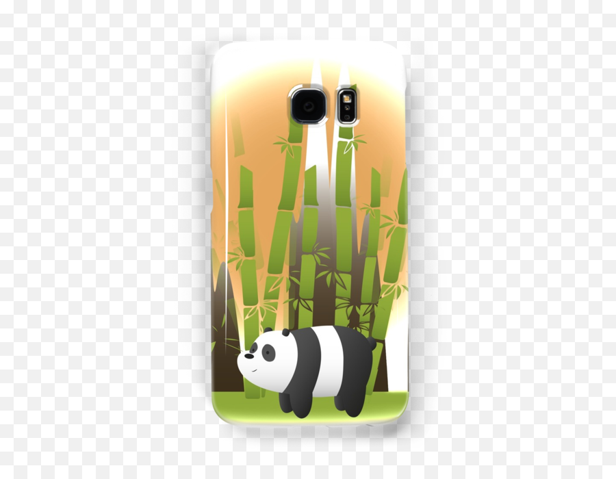 Download Panda U0026 Bamboo - Giant Panda Full Size Png Image Smartphone Emoji,Bamboo Emoji