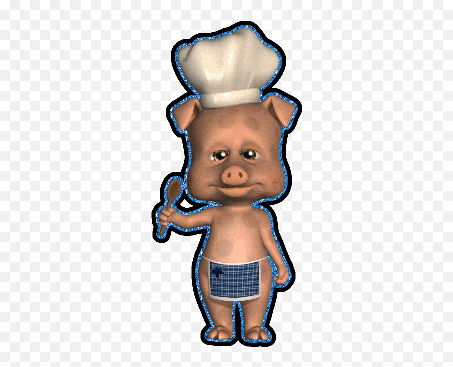 Pigs Glitter Gifs - Chief Cook Emoji,Pig Emoticon Gif