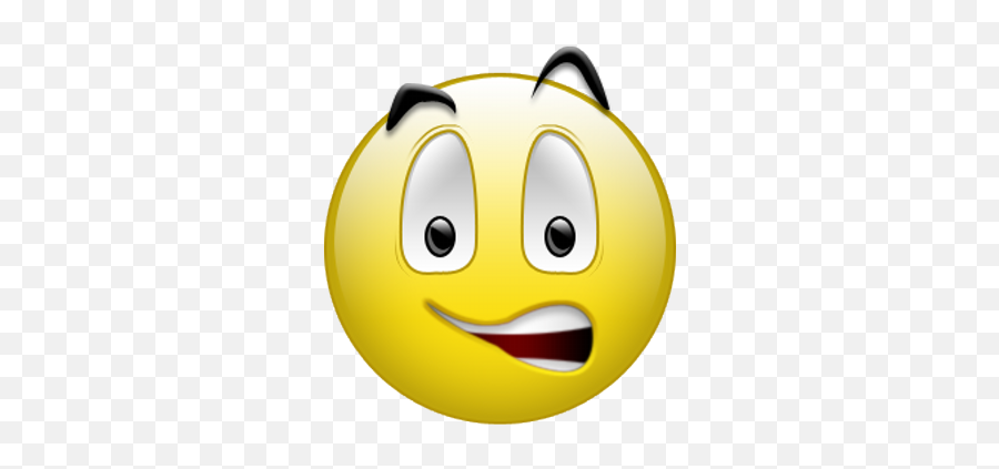 Smiley Smile Shocked Confused Sticker By Kelybely - Akn Surat Png Emoji,Confused Face Emoticon