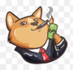 Sticker Maker - Dogecoin Telegram Stickers Emoji,Whomst Has Summoned The Almighty One Emoji
