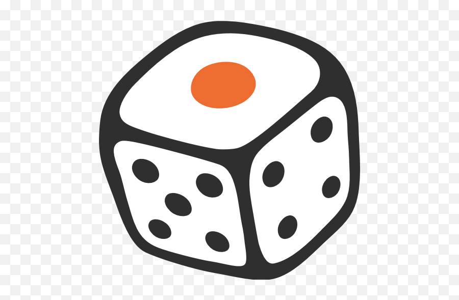 Game Die - Dice Emoji,Video Game Emoji