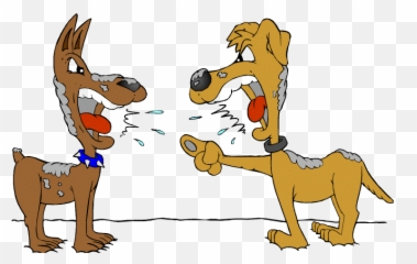 Am You Are Worksheet - Clip Art Library Cartoon 2 Dogs Fighting Emoji,Droopy Dog Emoticon