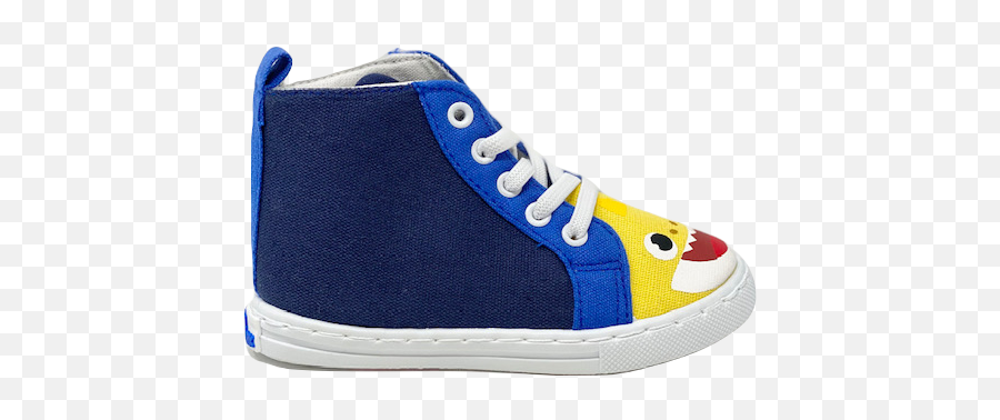 Baby Shark Toddler High Top Sneakers - Plimsoll Emoji,Shark Emoticon Shortcut