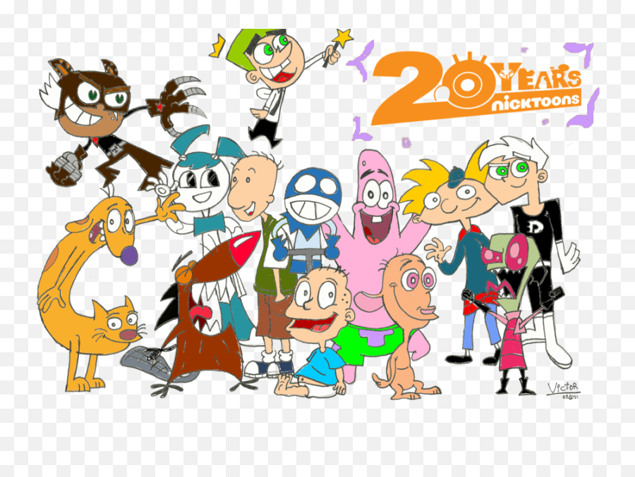 Favorite Nickelodeon Shows Taught Me - Nickelodeon 2000 Emoji,Fairly Odd Parents Emotion Commotion