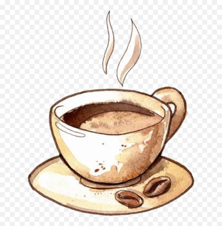 Coffee Cafe Firstcoffee Cup Sticker By Creative Lounge - Tazza Di Caffè Disegno Emoji,Coffee Emoji Facebook Windows