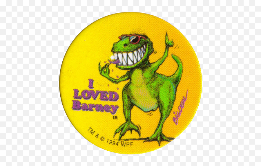 World Pog Federation Body - Pog Federation I Loved Barney Pog Emoji,Emoticons Dinosaure Facebook