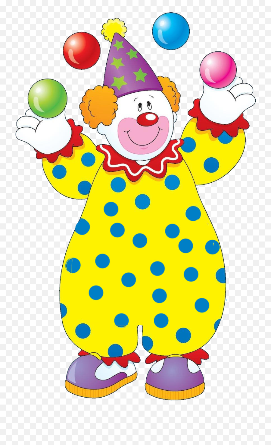 Circus Clown Balloons Clipart - Fat Clown Clipart Emoji,Emoji Swimsuit For Kids