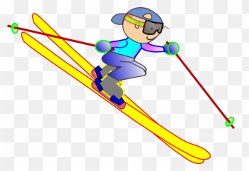 Free Funny Skiing Cliparts Download Free Funny Skiing - Transparent Background Skiing Clip Art Emoji,Ski Jumping Emoji
