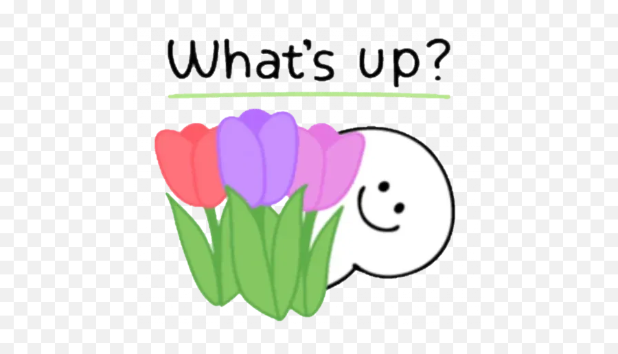 Smile Person Kind Word Whatsapp Stickers - Stickers Cloud Happy Emoji,Tumblr Flower Smile Emoticon