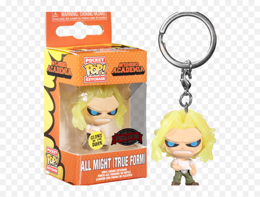 My Hero Academia All Might Weakened Glow Us Exclusive Pocket Emoji,1.5