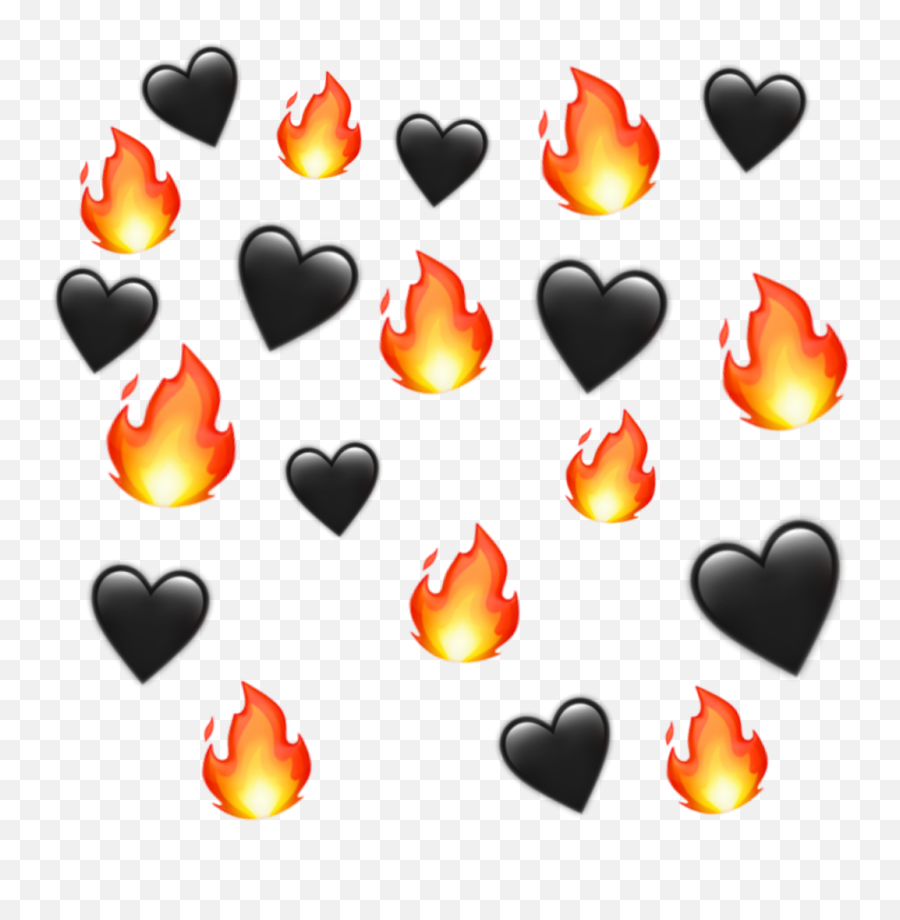 Emoji Iphone Sticker - Girly,Flame Emojis
