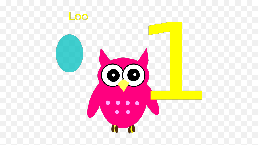 Owl 1st Birthday Png Svg Clip Art For Web - Download Clip Emoji,Penguin Birthday Emoji