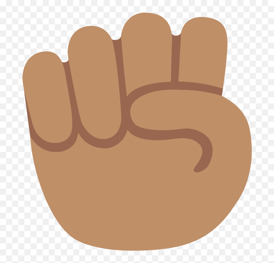 Raised Fist Emoji Clipart - Raised Fist Emoji Black,Fist Emojis