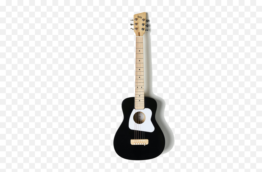 Loog Loog Pro Vi Acoustic Guitar White - Great For Kids Acoustic Guitar White And Red Emoji,Sweet Emotion Guitar Lesson