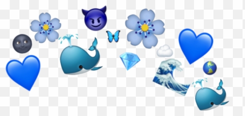 Iphone Blue Emoji Filter 315593072187211 By Chibisushi5,Iphone Shaka Emoji Graphics