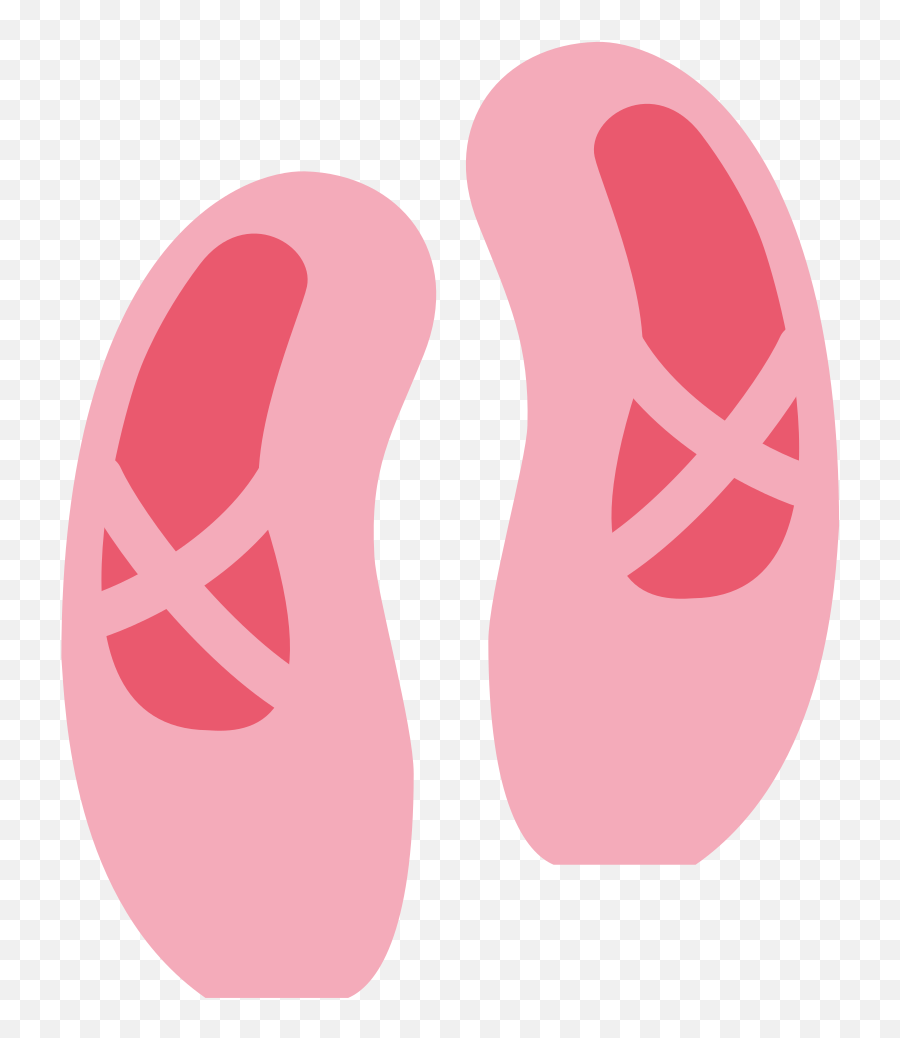 Ballet Shoes Emoji,Flip Flpo Emoji Ballet Shoes Emoji,Flip Flpo Emoji