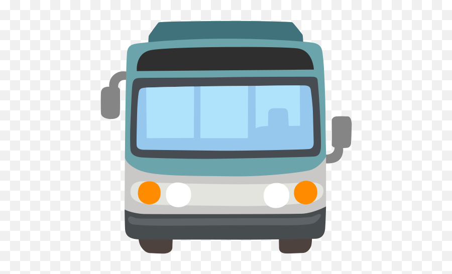 Bus Emoji,Trolley Bus Emoji