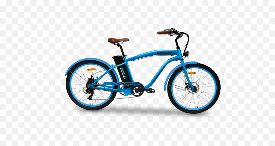 Emojo Hurricane Beach Cruiser Electric Bike Electric - E Emoji,Sun Beach Emoji