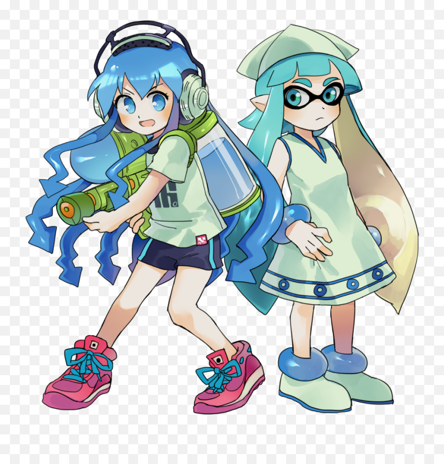 Splatoon 2 Clothing Vertebrate Fictional Character Squid Emoji,Squid Girl Emoji