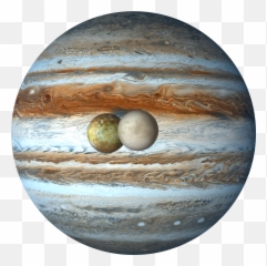 Jupiter Moons Moon Io Europa Sticker Emoji,Jupiter Emoji