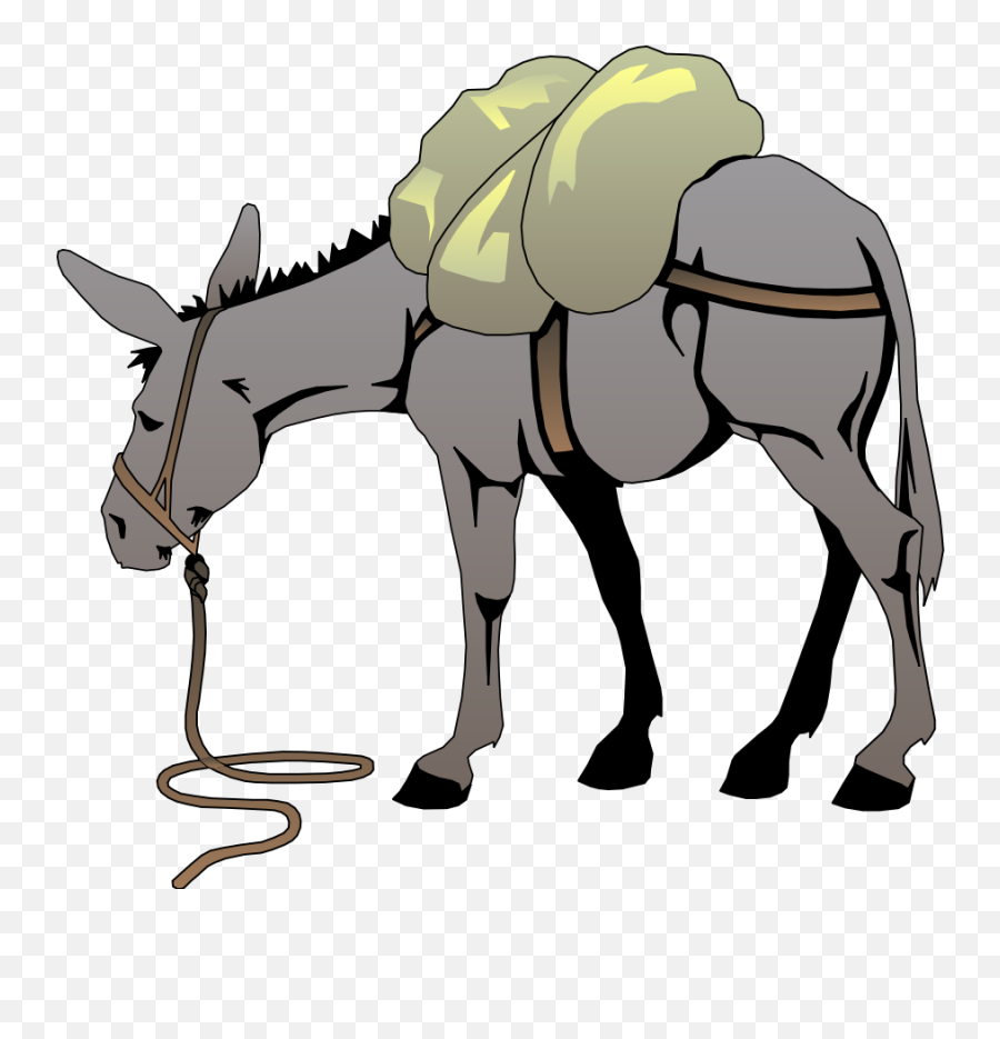 Donkey Clip Art Free Clipart Images 3 - Donkey Clip Art Emoji,Donkey Emoji Facebook