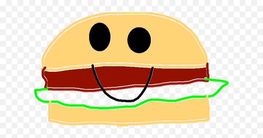 Draw Talking Hamburger Tynker - Horizontal Emoji,Hamburger Emoticon