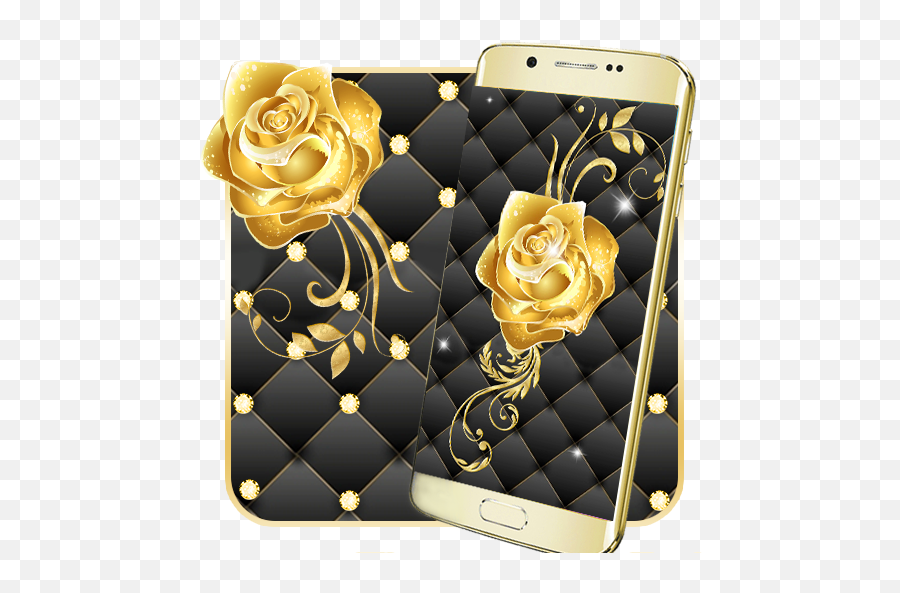 Download Gold Rose Live Wallpaper On Pc U0026 Mac With Appkiwi - Smartphone Emoji,Rose Gold Emoji
