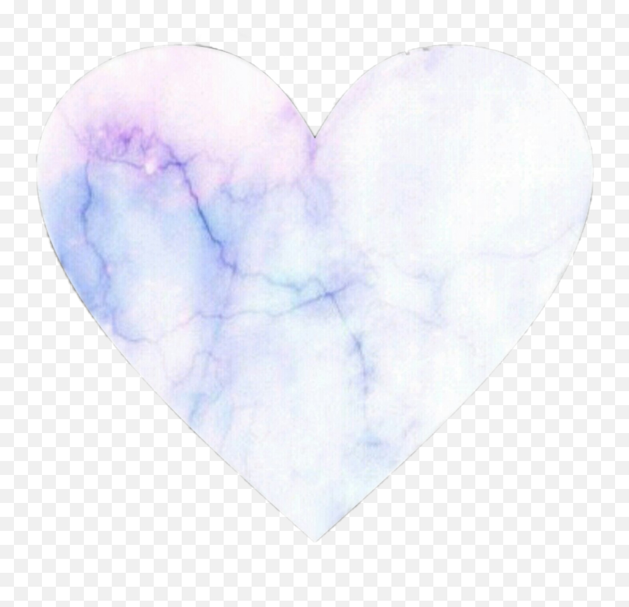 Marble Heart Sticker - Girly Emoji,Marble Emoji