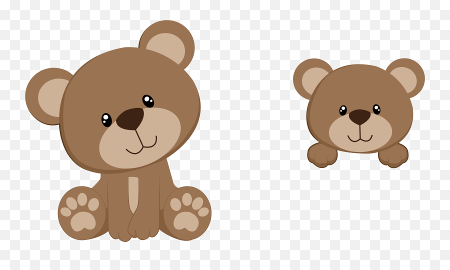 Families Clipart Polar Bear Families Polar Bear Transparent - Transparent Cute Bear Clipart Emoji,Baby Bear Emoji