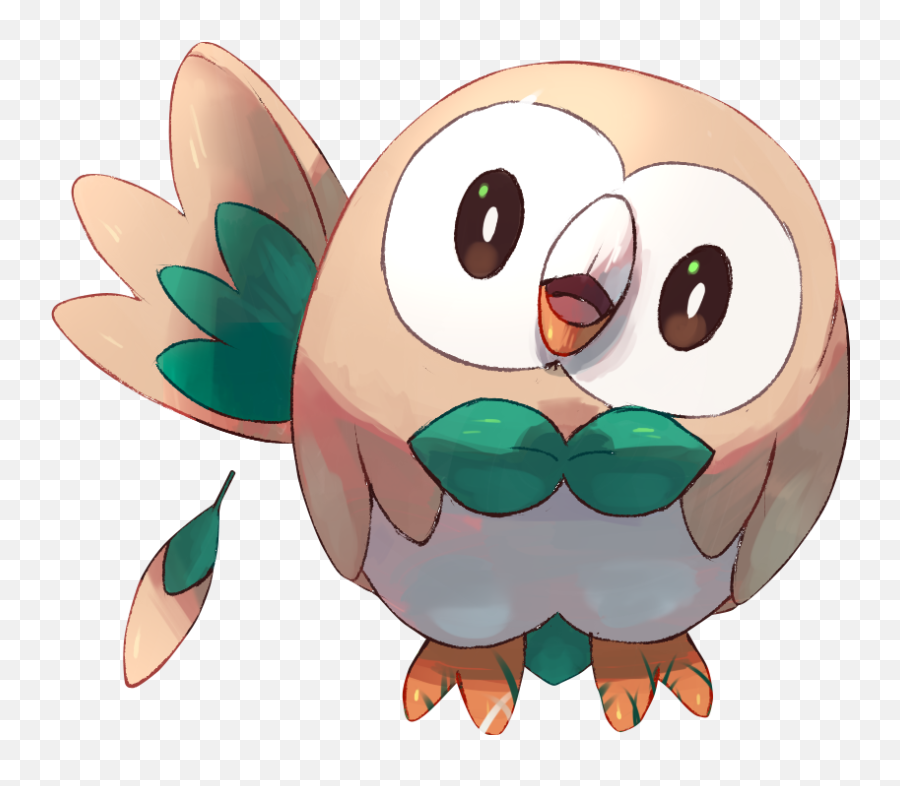 Rowlet Pokemonsunandmoon Pokemon - Rowlet Emoji,Rowlet Emoji