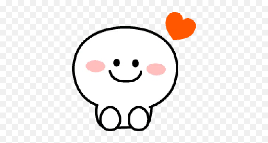 Rabbit Smile Emoji Whatsapp Stickers - Happy,Rabb.it Emoticon