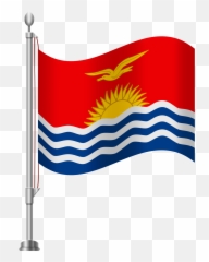Kiribati Flag Png Clip Art - Flag Denmark Clip Art Emoji,Brunei Flag Emoji