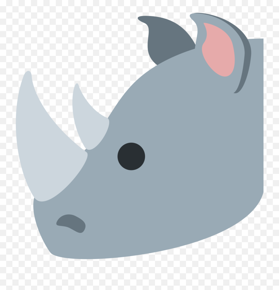 Rhinoceros Emoji Meaning With - Rhinoceros Emoji,Emoji Shops