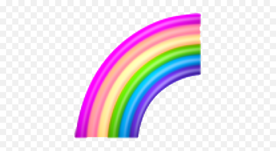 Kawaii Cute Pastel Colorful Rainbow - Emoji De Arcoiris De Whatsapp,Fancy Emojis