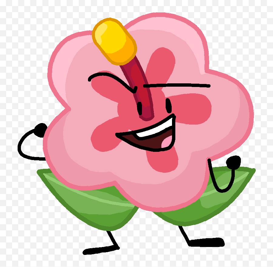 Hibiscus - Happy Emoji,Hibiscus Emoji