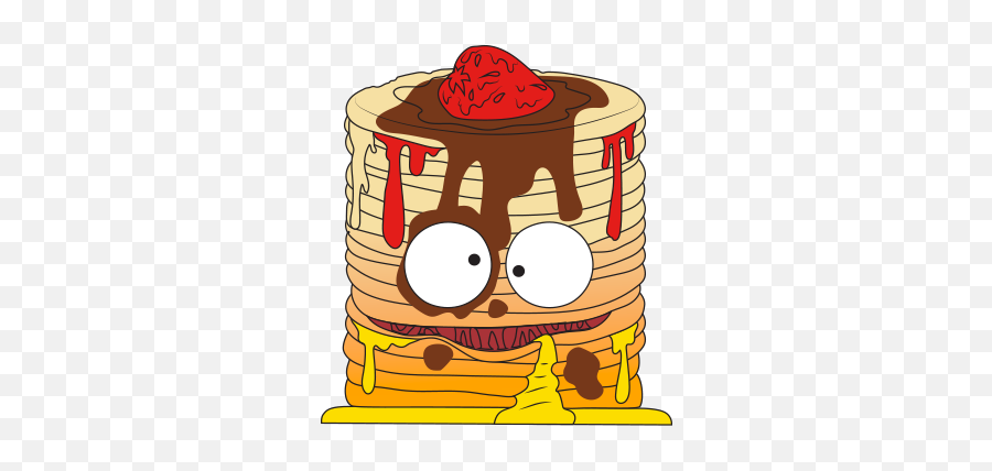 154 - Grossery Gang Putrid Pancakes Emoji,Emoji Movie Happy ,eal