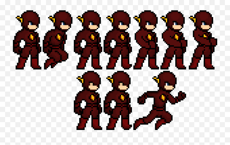 The Flash Model - Fictional Character Emoji,The Flash Emoji