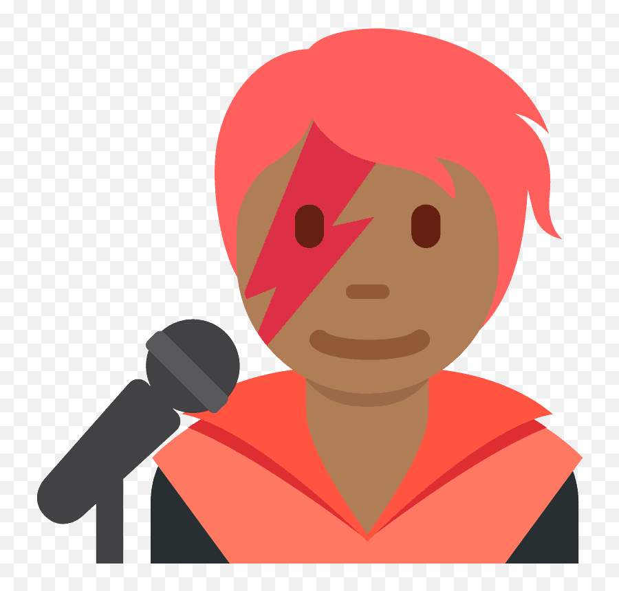 Singer Emoji Clipart Free Download Transparent Png Creazilla - Spokesperson,Audio Emoji