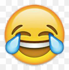 Laugh Emoji Sticker - Laughing Clip Art,Flyer Emoji
