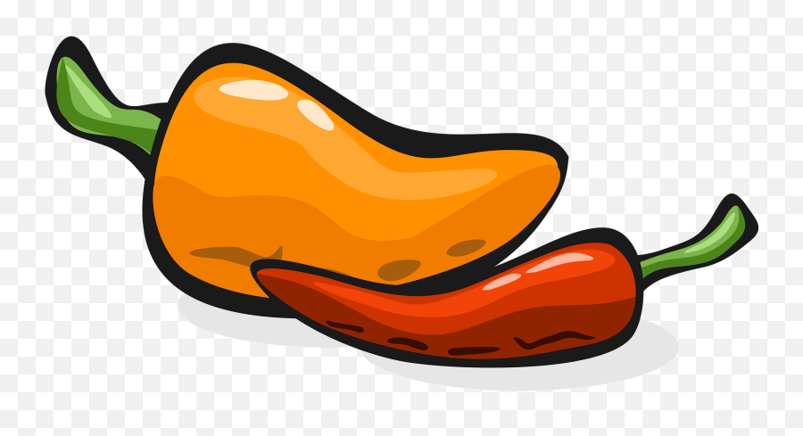 Sweet And Hot Peppers Clipart - Winter Squash Emoji,Chilli Emoji