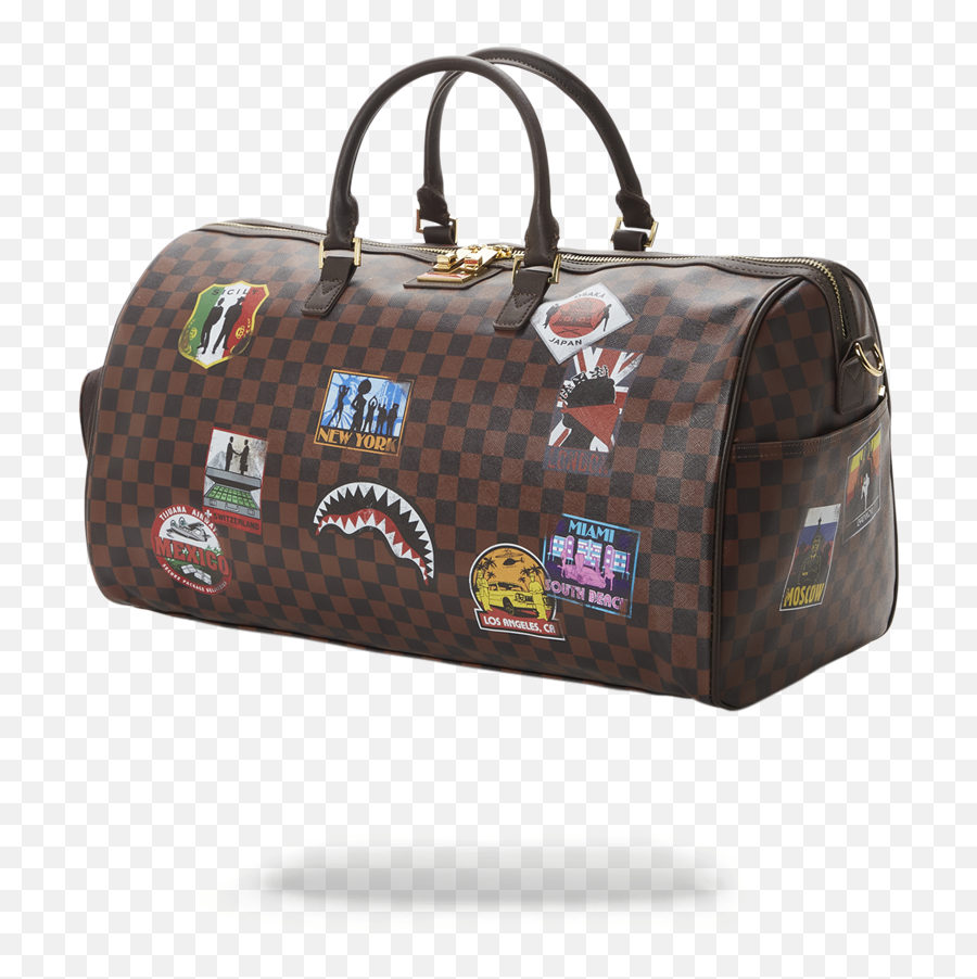 Travel Patches Duffle - Top Handle Handbag Emoji,Emoji Travel Bags