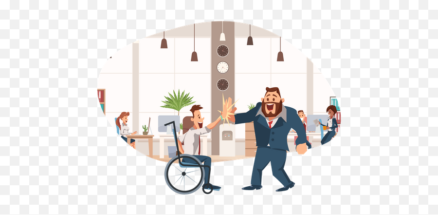 High Five Illustrations Images U0026 Vectors - Royalty Free Disability Emoji,Royalty Free Picture Emotion