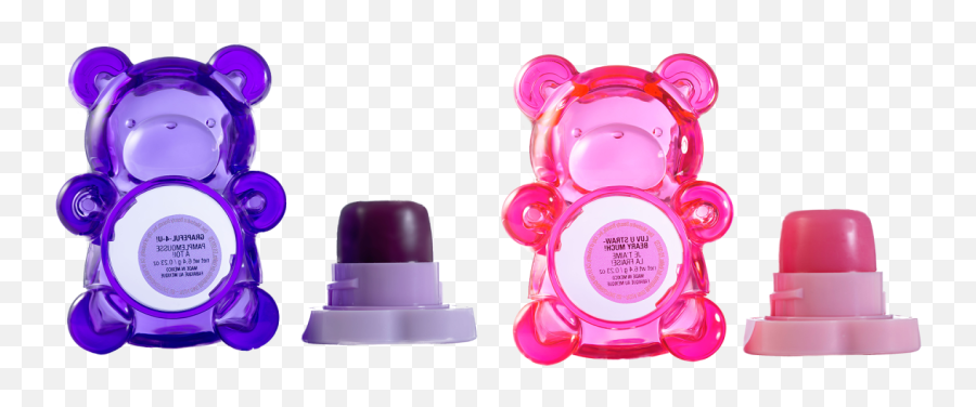 Bff Sugar Bear Lip Balm Duo - Pink U0026 Purple Lip Smacker Emoji,How To Get Pooh Bear Emojis