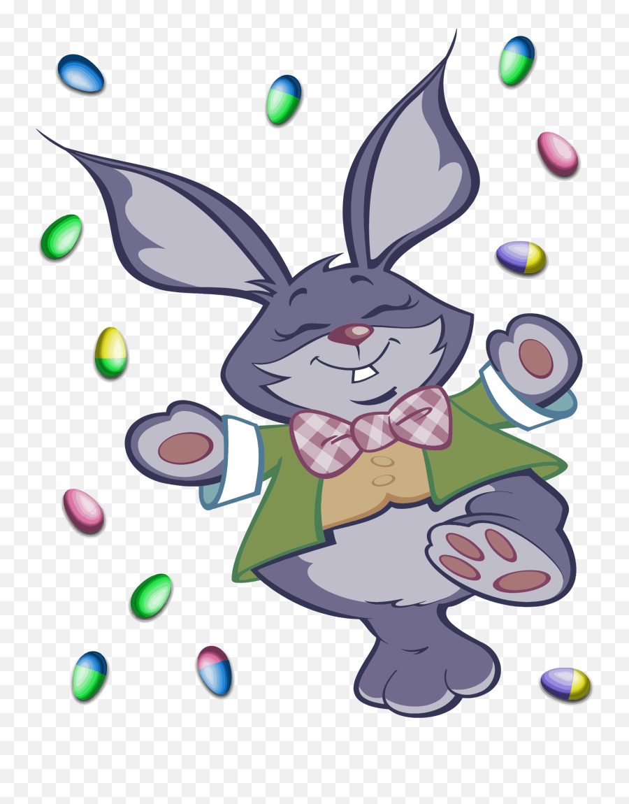 Free Easter Bunny Transparent Background Download Free Clip - Bunny Easter Clipart Emoji,Rabbit Egg Emoji