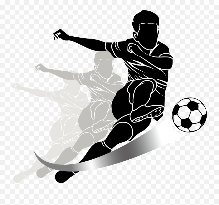 Download Player Football Sport Kick Free Transparent Image Emoji,Kickball Emoticon