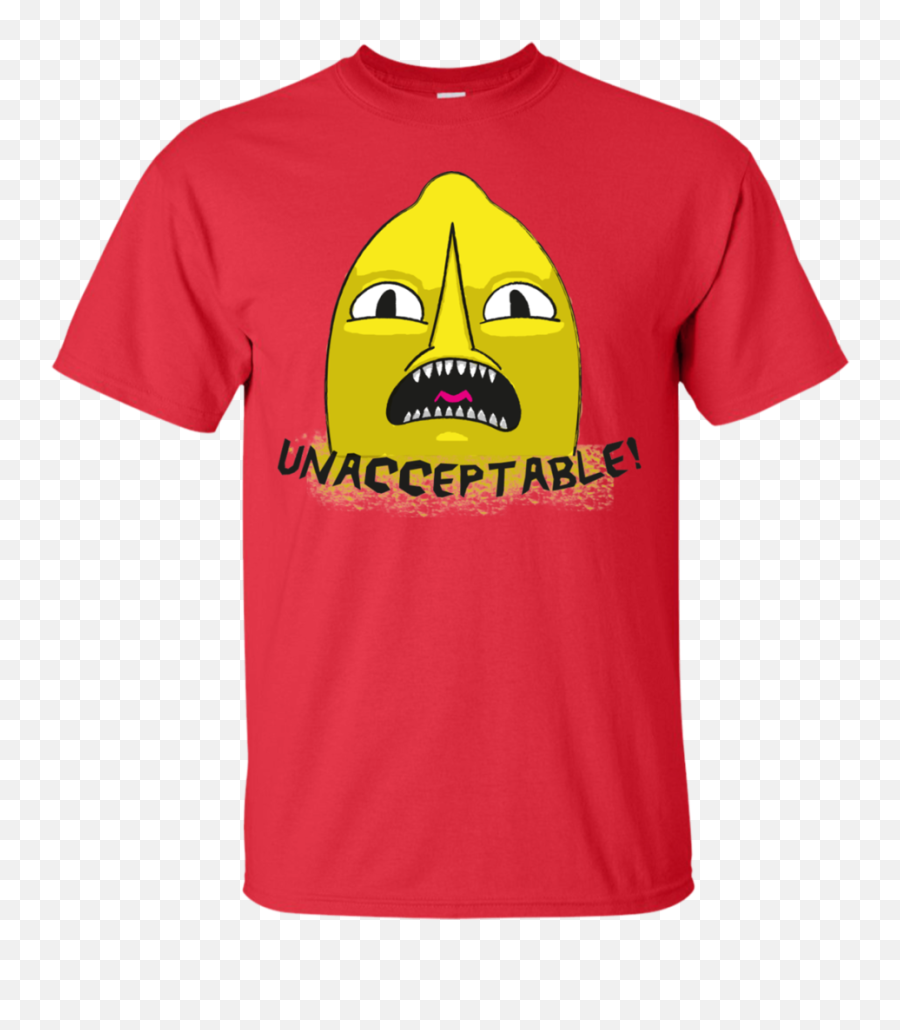 Adventure Time - Lemongrab Unacceptable Tshirt T Shirt U0026 Hoodie Emoji,Adventurous Emoticon
