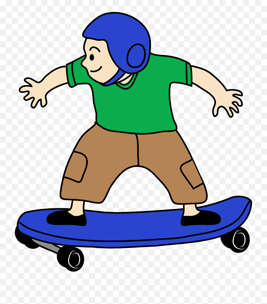Free Clip Art - Clip Art Skate Emoji,Skateboarding Emoji