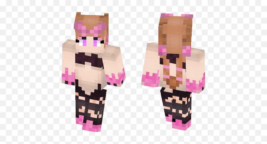 Get Shiny Mega Lopunny Gijinka Minecraft Skin For Free Emoji,Shiny Pokemon Emoji