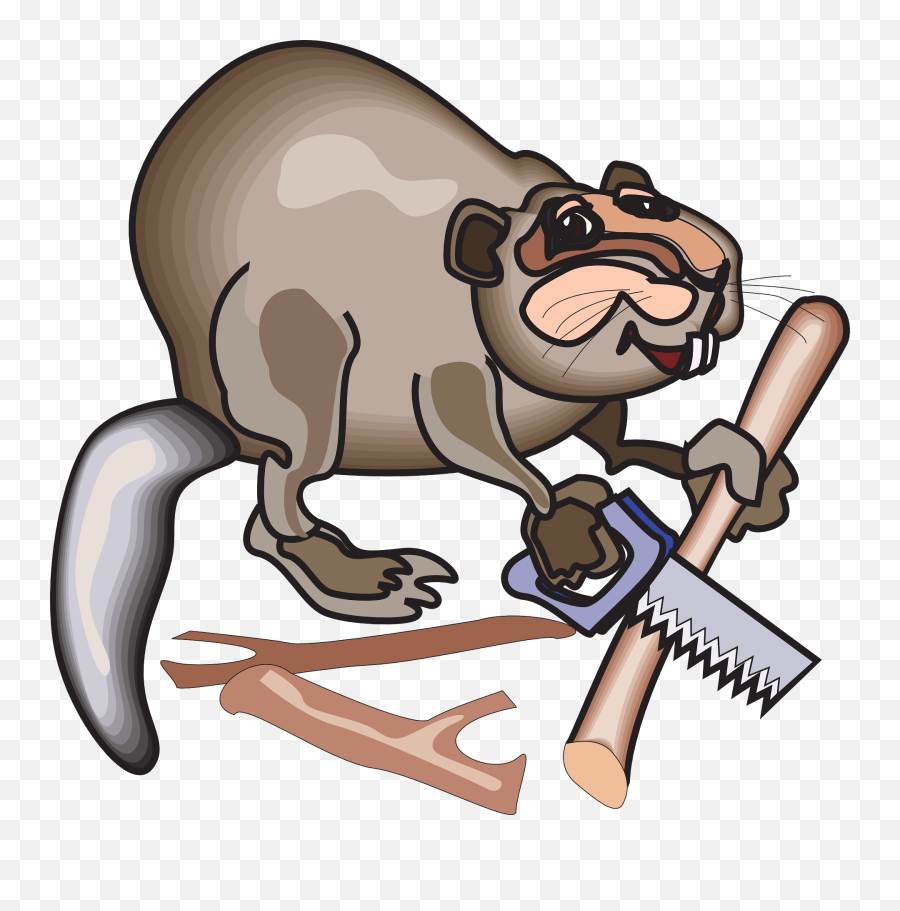 Busy Beaver Png Svg Clip Art For Web - Download Clip Art Busy As A Beaver Clipart Emoji,Beaver Emoji