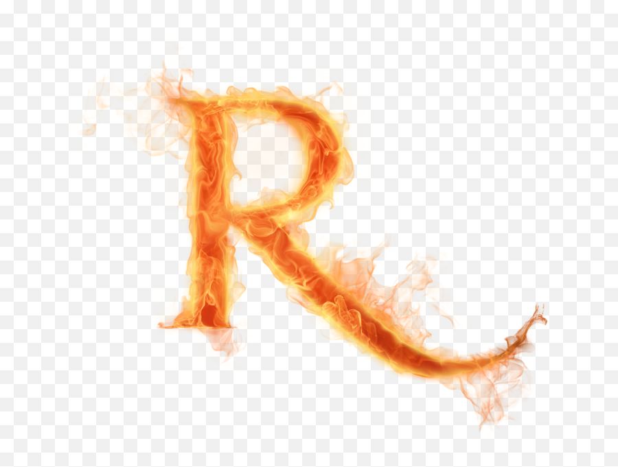 Burning Letter R Psd Official Psds Emoji,R Letter Emoji